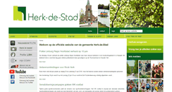 Desktop Screenshot of herkdestad.be